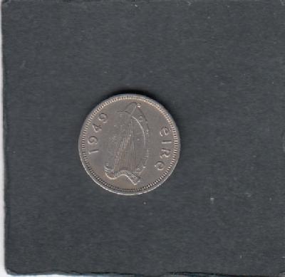 Beschrijving: 3 Pence  HARE 